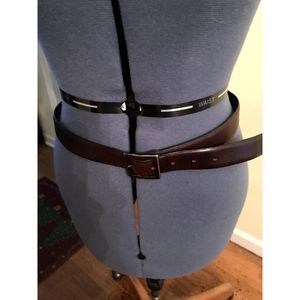 Araldi Hand Crafted Brown Italian Leather Belt